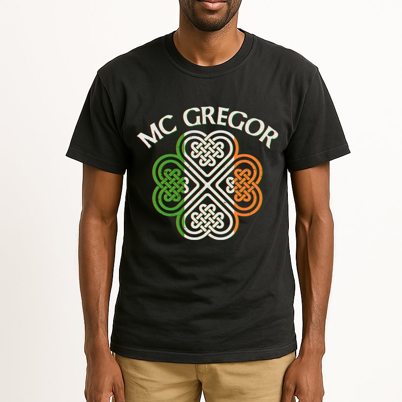 McGregor Irish Flag Celtic Knot Tall T-Shirt