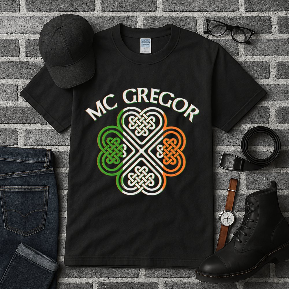 McGregor Irish Flag Celtic Knot Tall T-Shirt