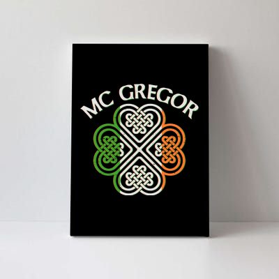 McGregor Irish Flag Celtic Knot Canvas