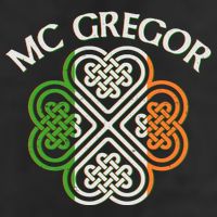 McGregor Irish Flag Celtic Knot 15oz Campfire Ceramic Mug