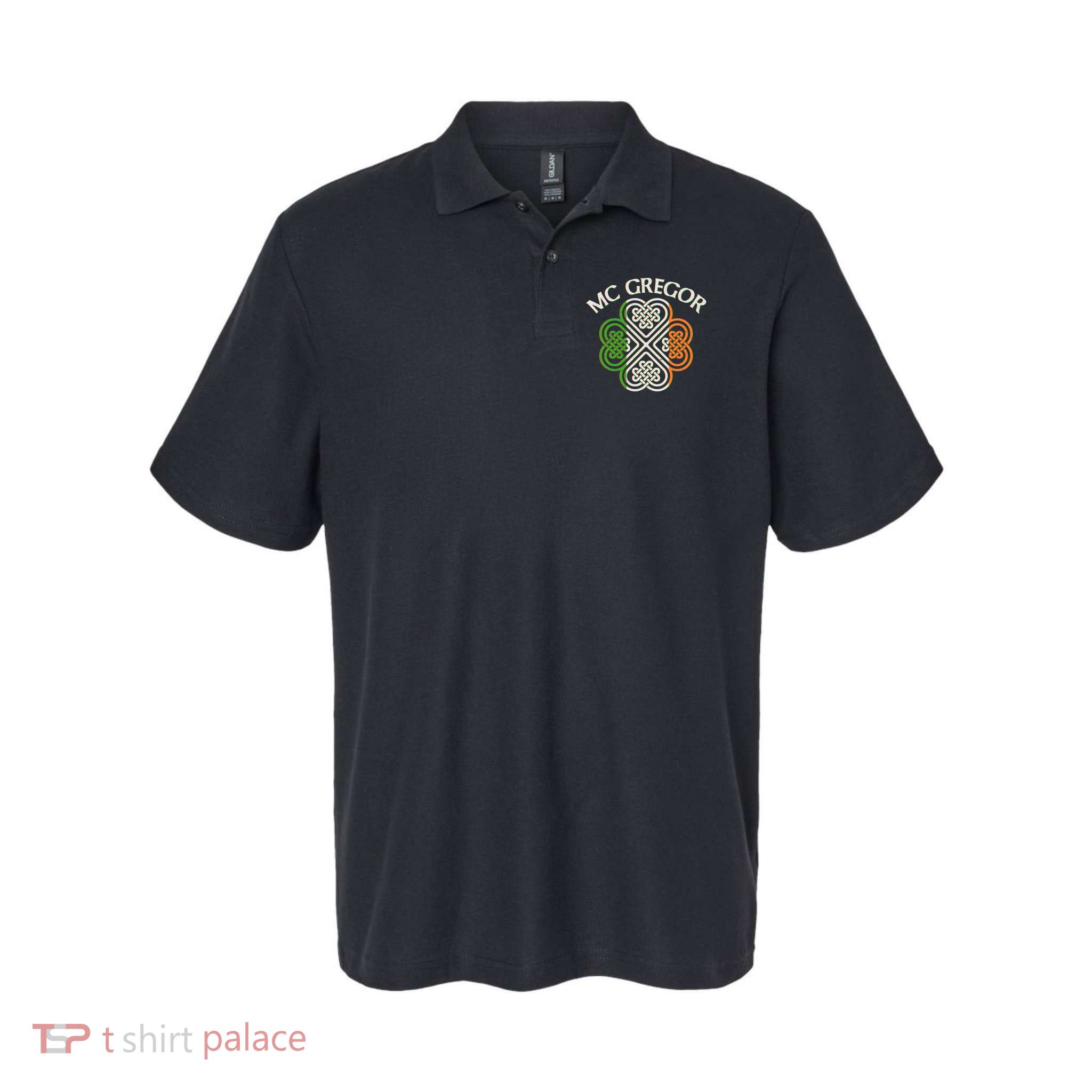 McGregor Irish Flag Celtic Knot Polo