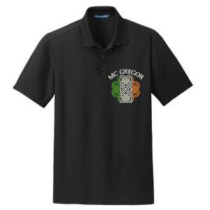 McGregor Irish Flag Celtic Knot Dry Zone Grid Polo