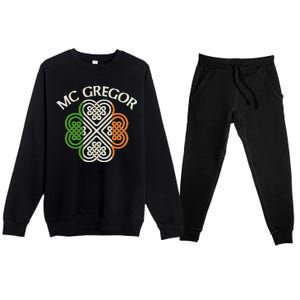 McGregor Irish Flag Celtic Knot Premium Crewneck Sweatsuit Set