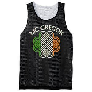 McGregor Irish Flag Celtic Knot Mesh Reversible Basketball Jersey Tank