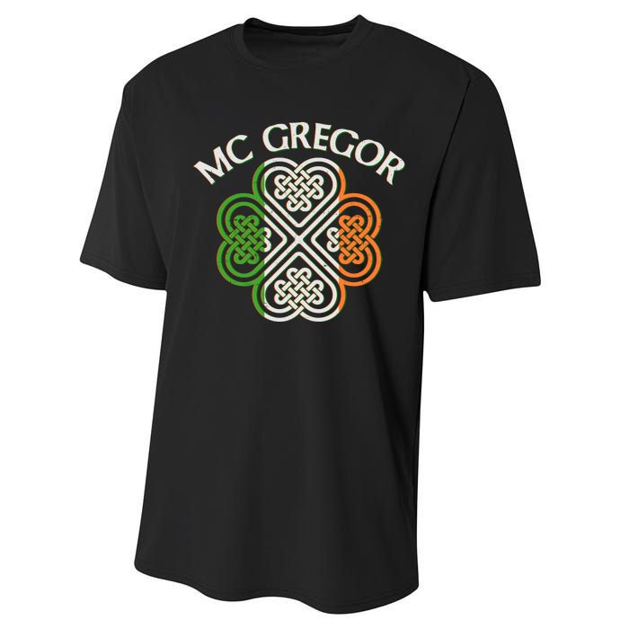 McGregor Irish Flag Celtic Knot Performance Sprint T-Shirt