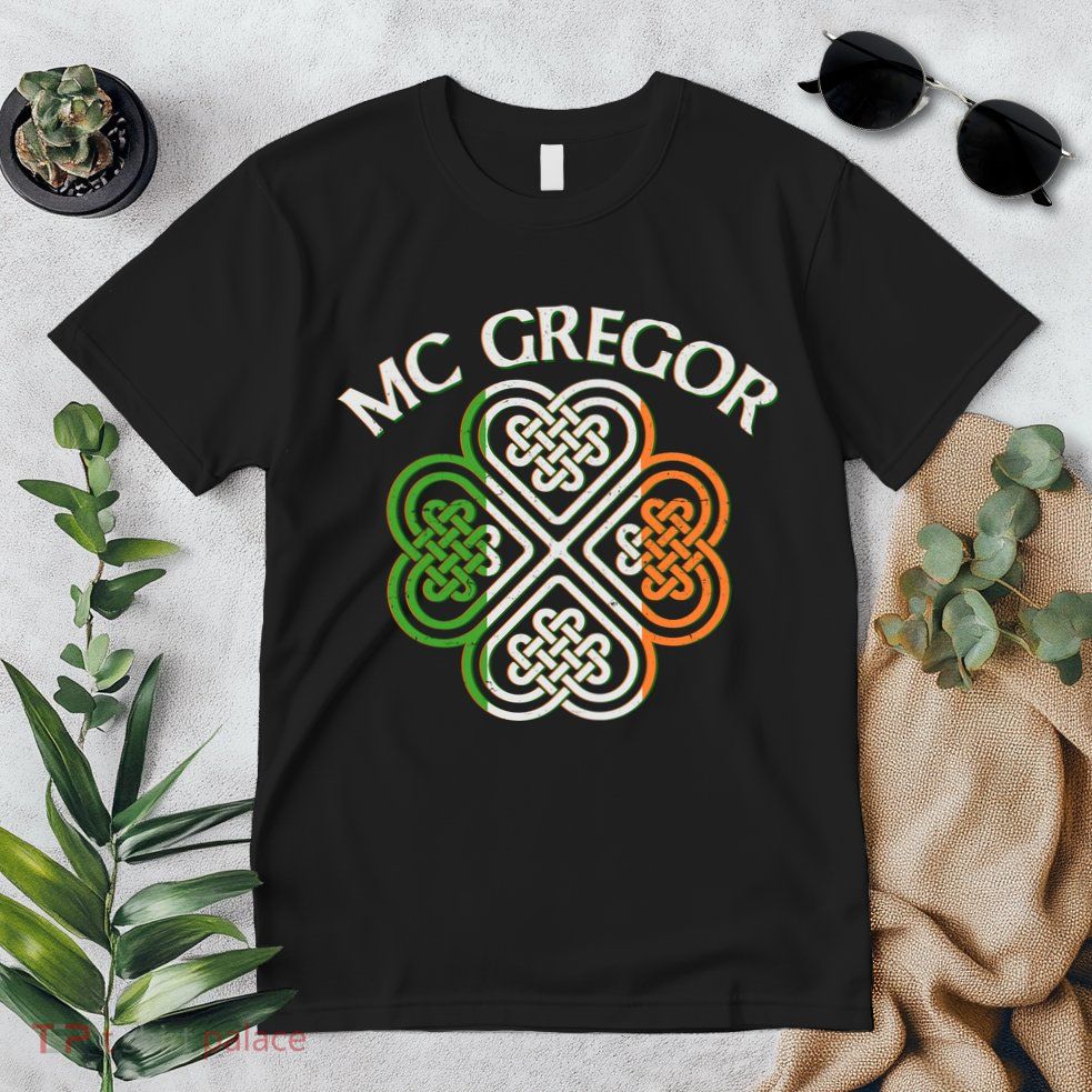 McGregor Irish Flag Celtic Knot Premium T-Shirt