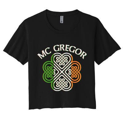 McGregor Irish Flag Celtic Knot Crop Top