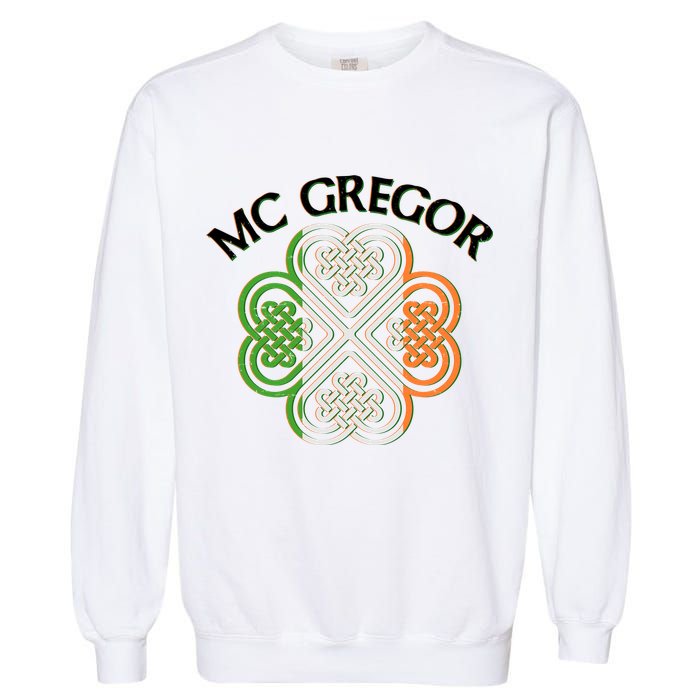 McGregor Irish Flag Celtic Knot Garment-Dyed Sweatshirt