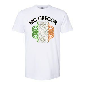 McGregor Irish Flag Celtic Knot Softstyle CVC T-Shirt