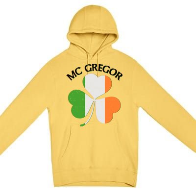 McGregor Irish Flag Clover Premium Pullover Hoodie