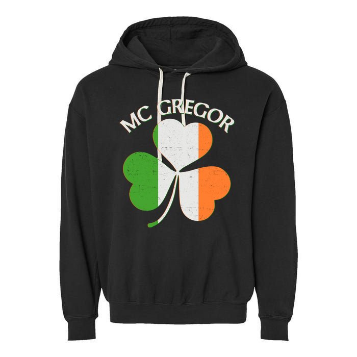 McGregor Irish Flag Clover Garment-Dyed Fleece Hoodie