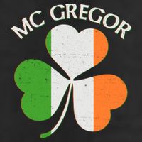 McGregor Irish Flag Clover Garment-Dyed Fleece Hoodie