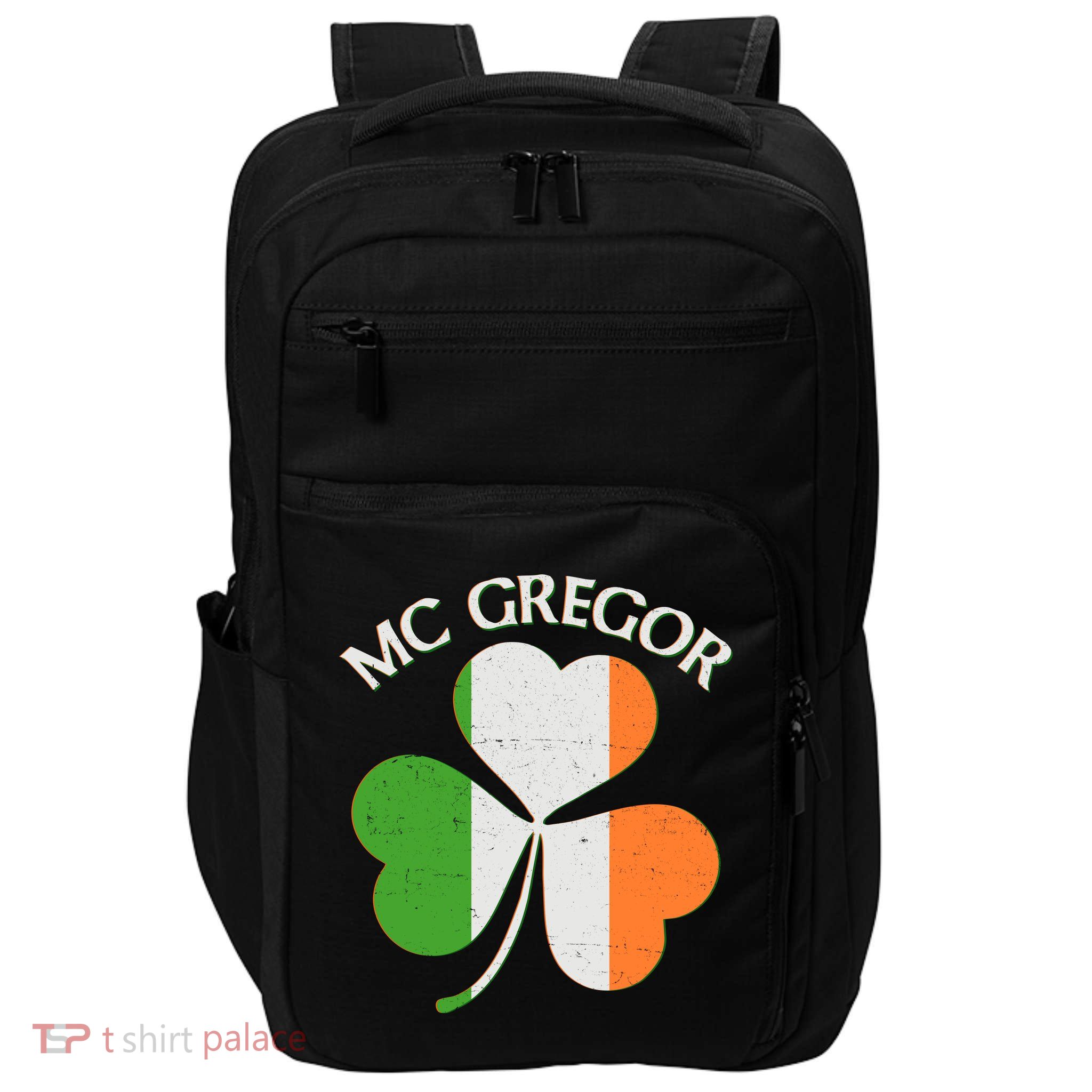 McGregor Irish Flag Clover Impact Tech Backpack