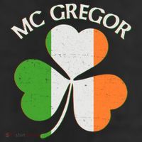 McGregor Irish Flag Clover 11oz C Handle Ceramic Mug