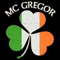 McGregor Irish Flag Clover Drawstring Bag
