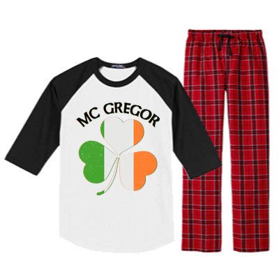 McGregor Irish Flag Clover Raglan Sleeve Pajama Set