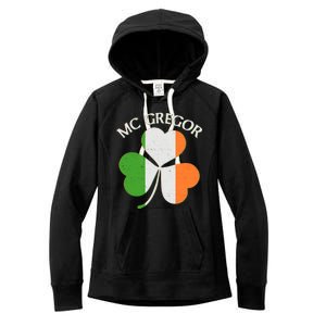 McGregor Irish Flag Clover Women's Fleece Hoodie