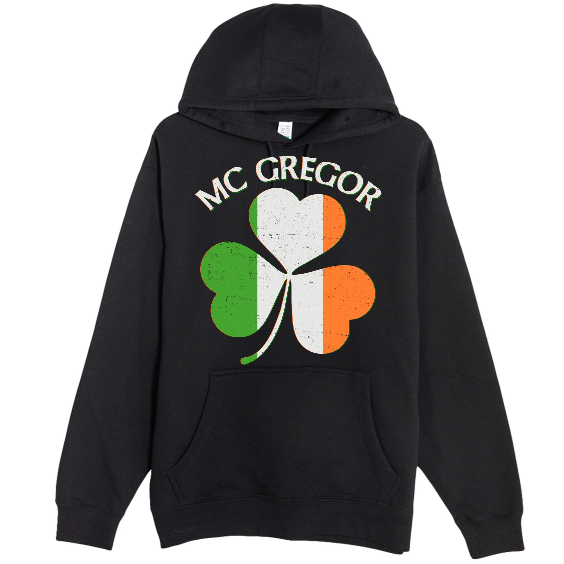 McGregor Irish Flag Clover Premium Pullover Hoodie
