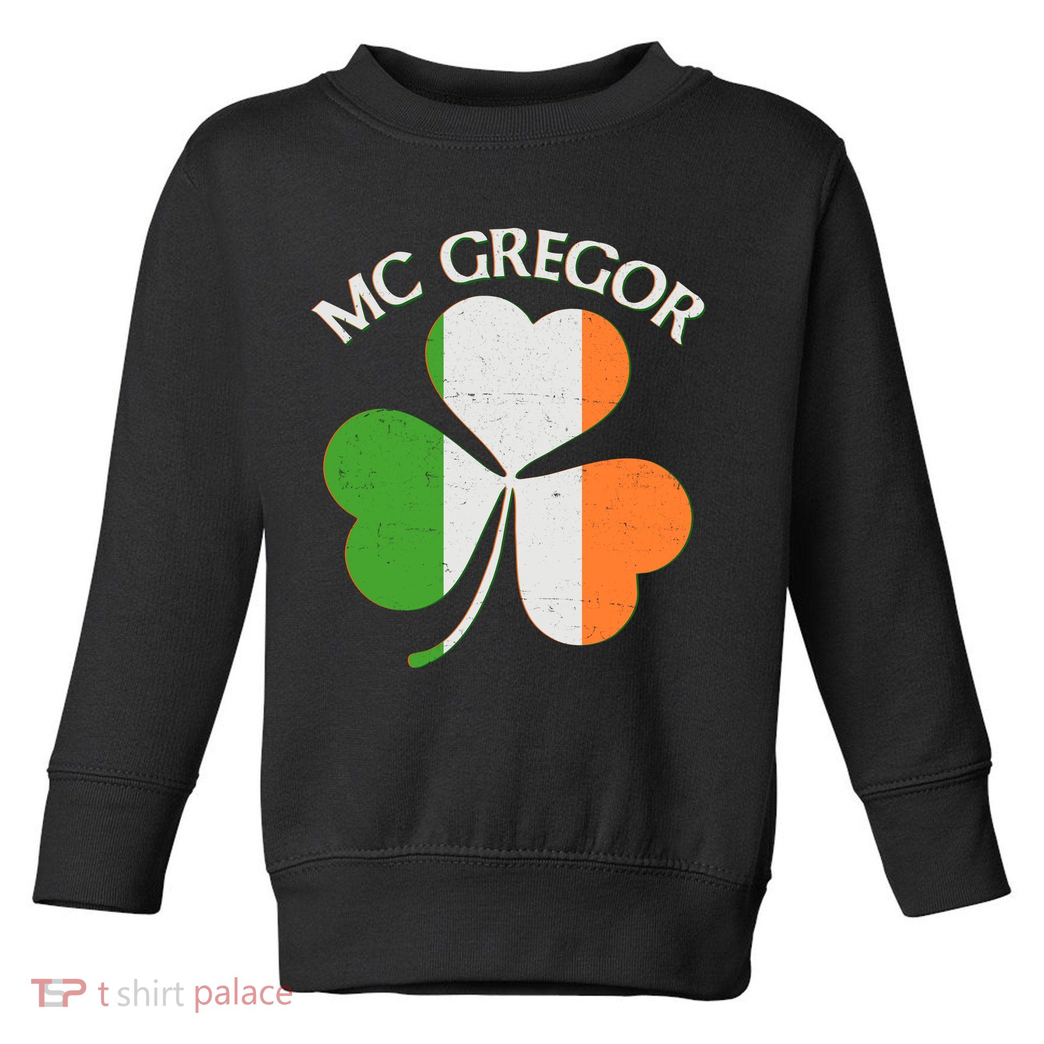 McGregor Irish Flag Clover Toddler Sweatshirt