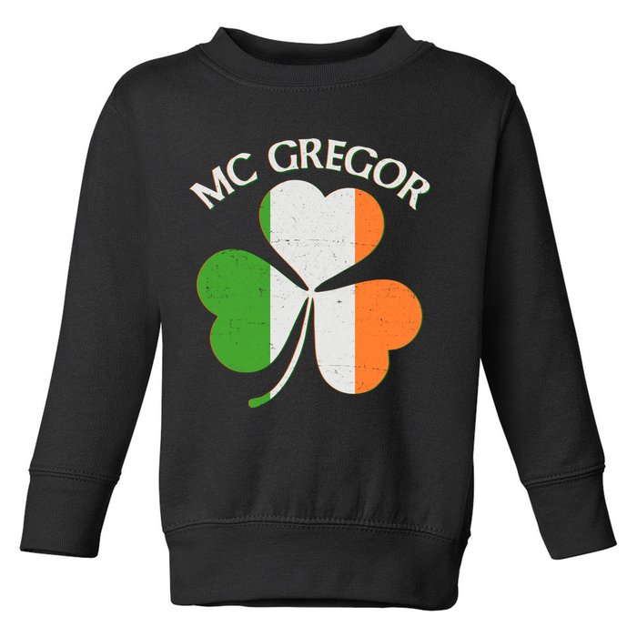 McGregor Irish Flag Clover Toddler Sweatshirt