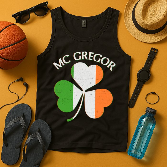 McGregor Irish Flag Clover Tank Top