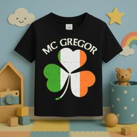 McGregor Irish Flag Clover Toddler T-Shirt