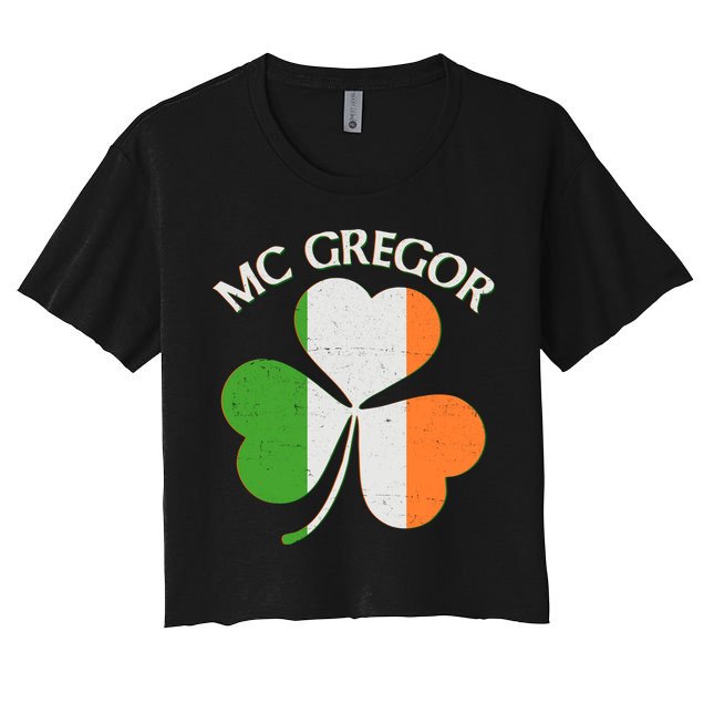 McGregor Irish Flag Clover Crop Top