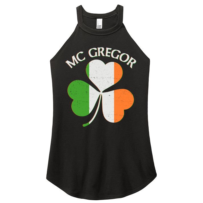 McGregor Irish Flag Clover Women's Perfect Tri Rocker Tank