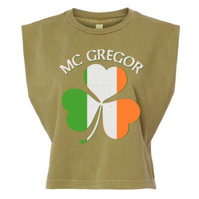 McGregor Irish Flag Clover Garment-Dyed Women's Muscle Tee