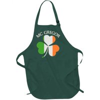 McGregor Irish Flag Clover Full-Length Apron With Pockets