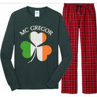 McGregor Irish Flag Clover Long Sleeve Pajama Set