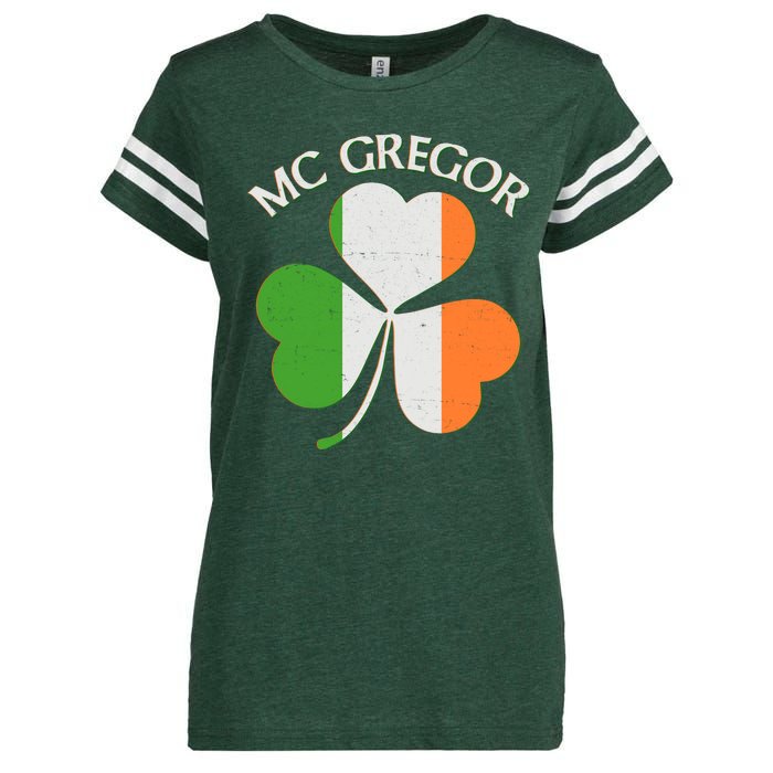 McGregor Irish Flag Clover Enza Ladies Jersey Football T-Shirt