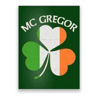 McGregor Irish Flag Clover Poster