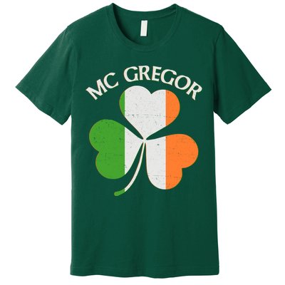 McGregor Irish Flag Clover Premium T-Shirt