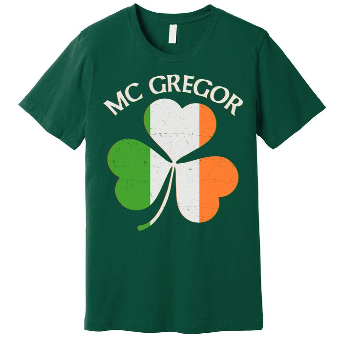 McGregor Irish Flag Clover Premium T-Shirt