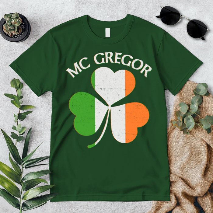 McGregor Irish Flag Clover Premium T-Shirt