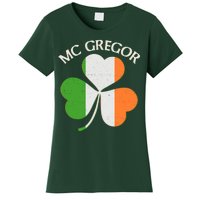 McGregor Irish Flag Clover Women's T-Shirt