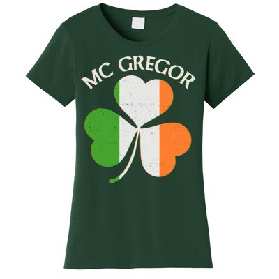 McGregor Irish Flag Clover Women's T-Shirt