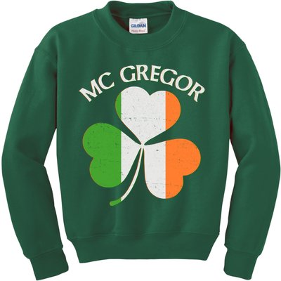 McGregor Irish Flag Clover Kids Sweatshirt