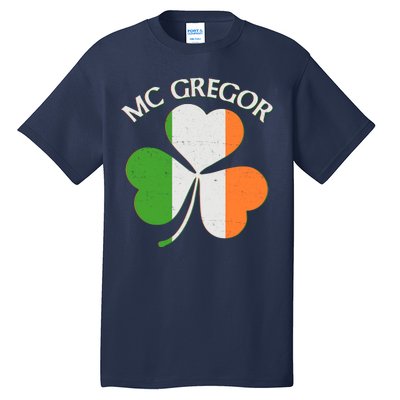 McGregor Irish Flag Clover Tall T-Shirt