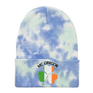 McGregor Irish Flag Clover Tie Dye 12in Knit Beanie