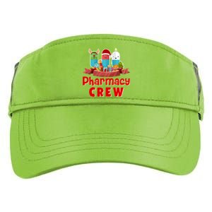 Merry Christmas Happy Holiday Pharmacy Crew Cute Gift Adult Drive Performance Visor