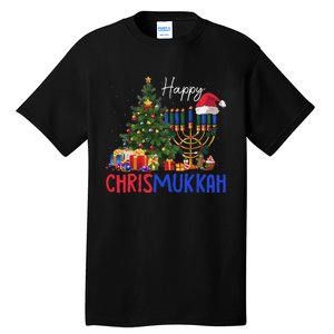 Merry Chrismukkah Happy Christmas Hanukkah Tall T-Shirt