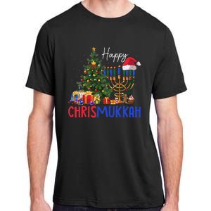 Merry Chrismukkah Happy Christmas Hanukkah Adult ChromaSoft Performance T-Shirt