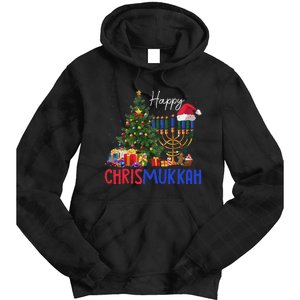 Merry Chrismukkah Happy Christmas Hanukkah Tie Dye Hoodie