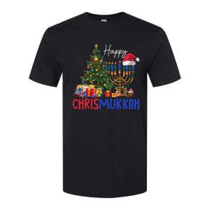 Merry Chrismukkah Happy Christmas Hanukkah Softstyle CVC T-Shirt