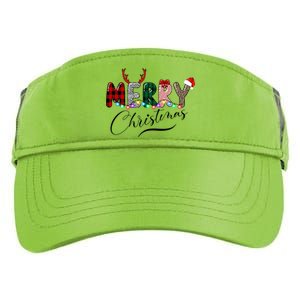 Merry Christmas Holiday Cute Patterns Adult Drive Performance Visor