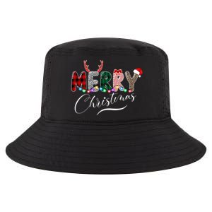 Merry Christmas Holiday Cute Patterns Cool Comfort Performance Bucket Hat