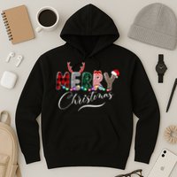Merry Christmas Holiday Cute Patterns Hoodie