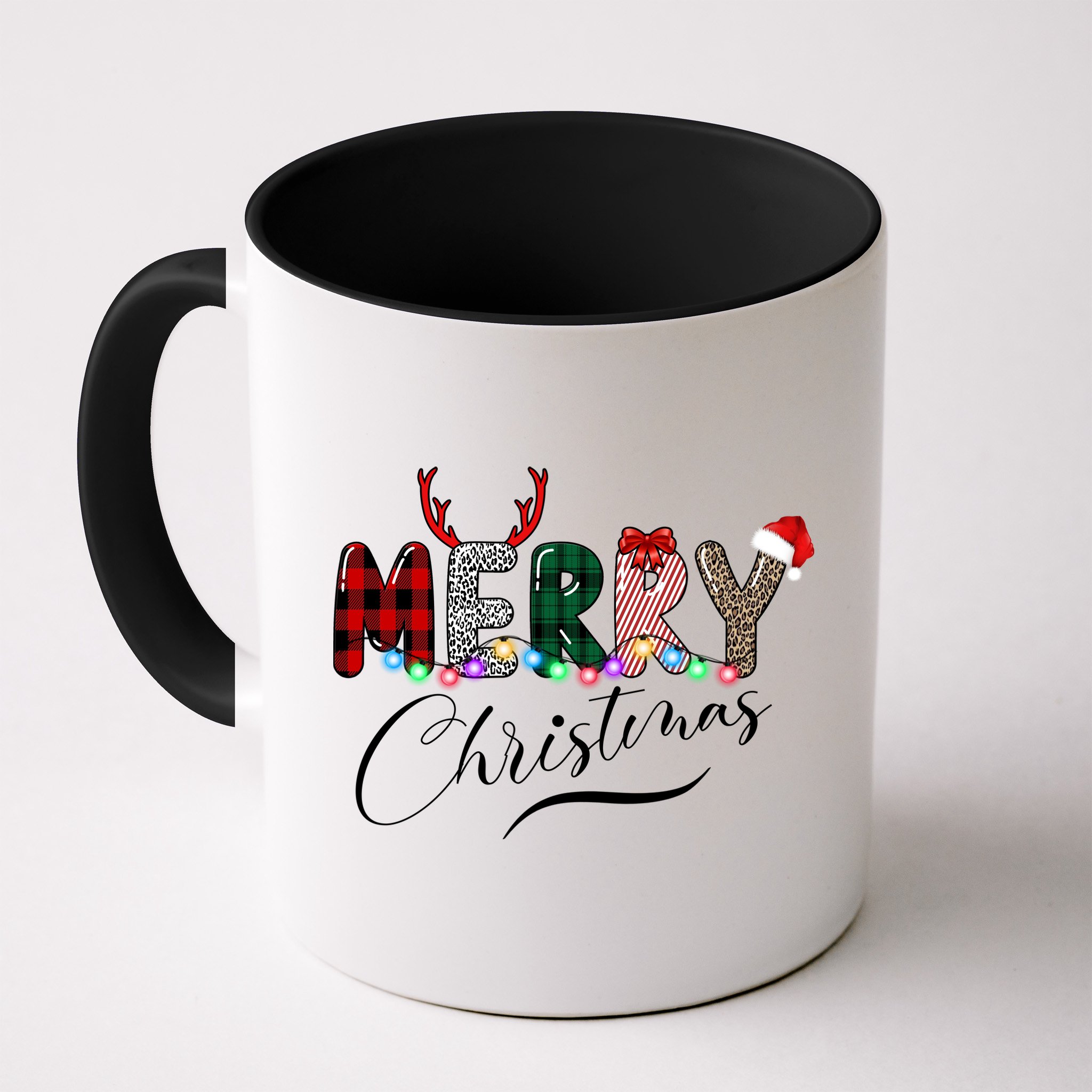 Merry Christmas Holiday Cute Patterns Mug